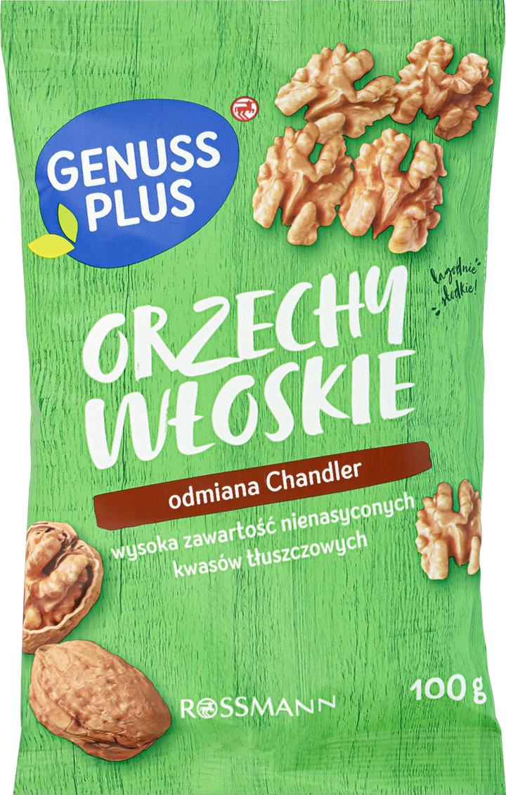 GENUSS PLUS, orzechy włoskie, 100 g