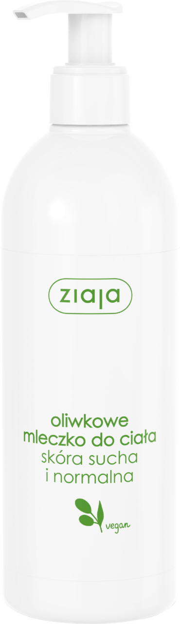ZIAJA, mleczko do ciała, Oliwkowe, skóra sucha i normalna, 400 ml
