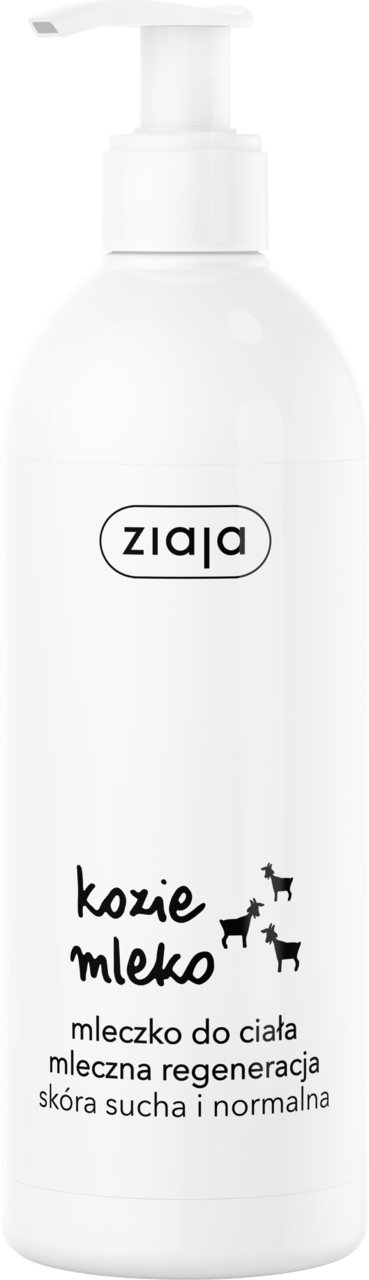 ZIAJA, Kozie Mleko, mleczko do ciała, regenerujące, skóra sucha i normalna, 400 ml