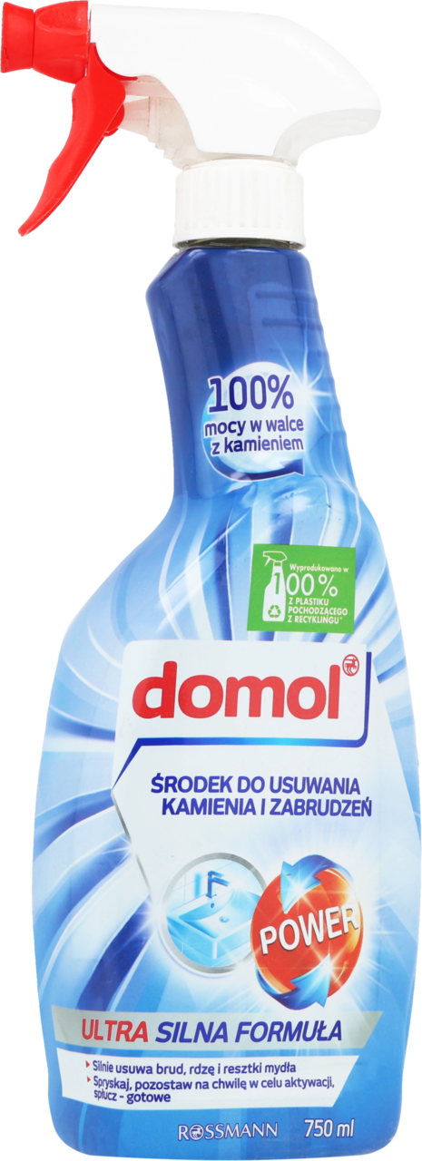 DOMOL, środek czyszczący, do usuwania kamienia i zabrudzeń, 750 ml