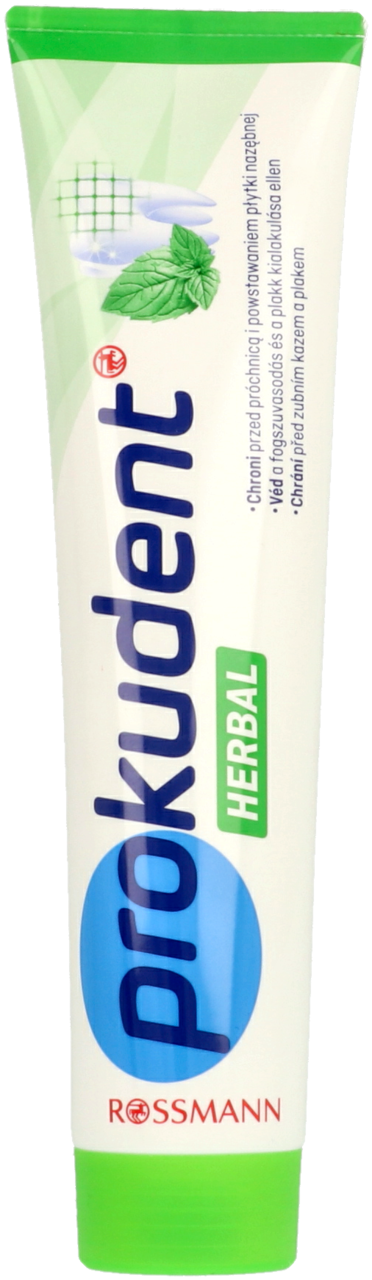 PROKUDENT, Herbal, pasta do zębów, Ziołowa z fluorem, 125 ml
