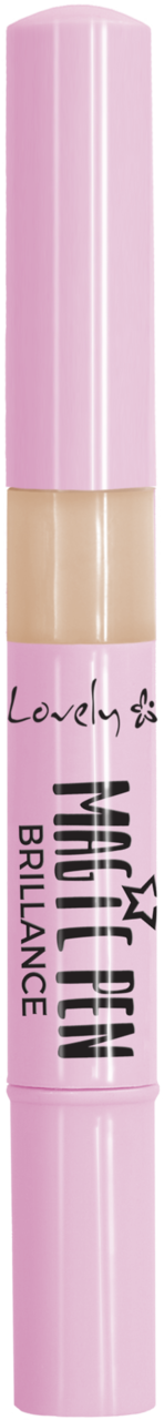 LOVELY, Magic Pen, korektor pod oczy, rozświetlający, Brillance, 2 ml