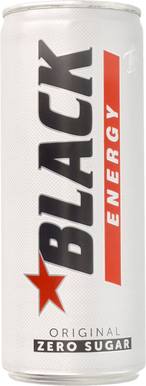 BLACK, Energy, napój energetyzujący, Original, bez cukru, 250 ml