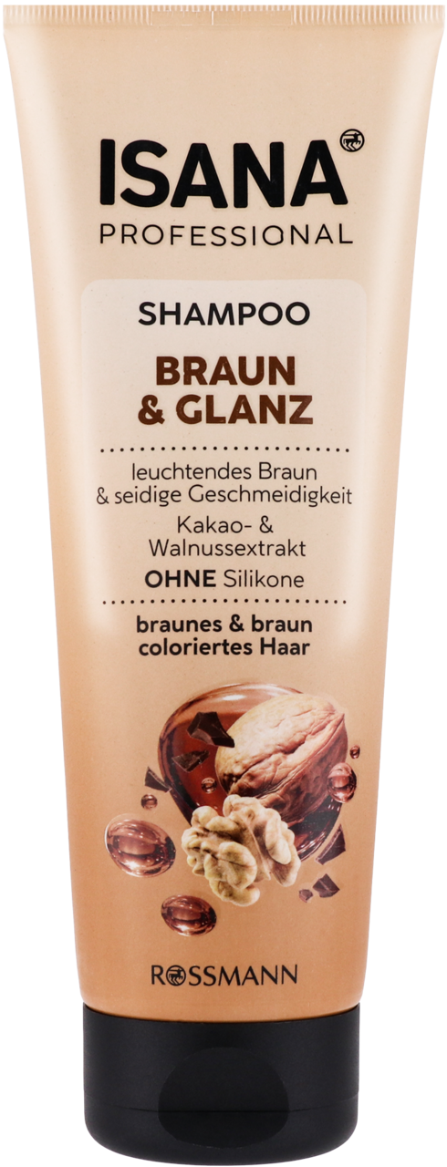 ISANA PROFESSIONAL, szampon do włosów, Brąz i Połysk,, 250 ml