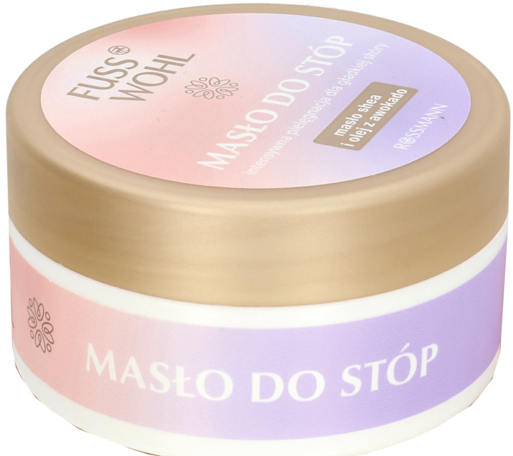 FUSSWOHL, masło do stóp, Masło Shea i Olej z Awokado, 150 ml