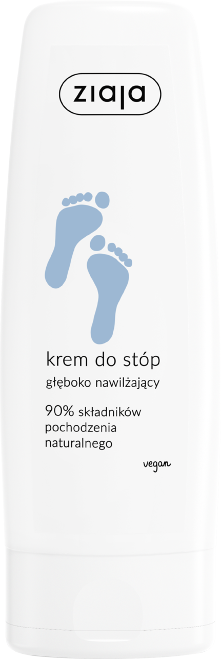 ZIAJA, krem do stóp, głęboko nawilżający, 80 ml