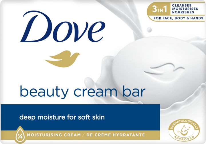 DOVE, mydło w kostce do rąk, Beauty Cream Bar, 90 g