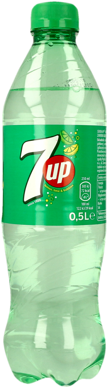 7UP, napój gazowany o smaku cytrynowo-limonkowym, 500 ml | Drogeria ...