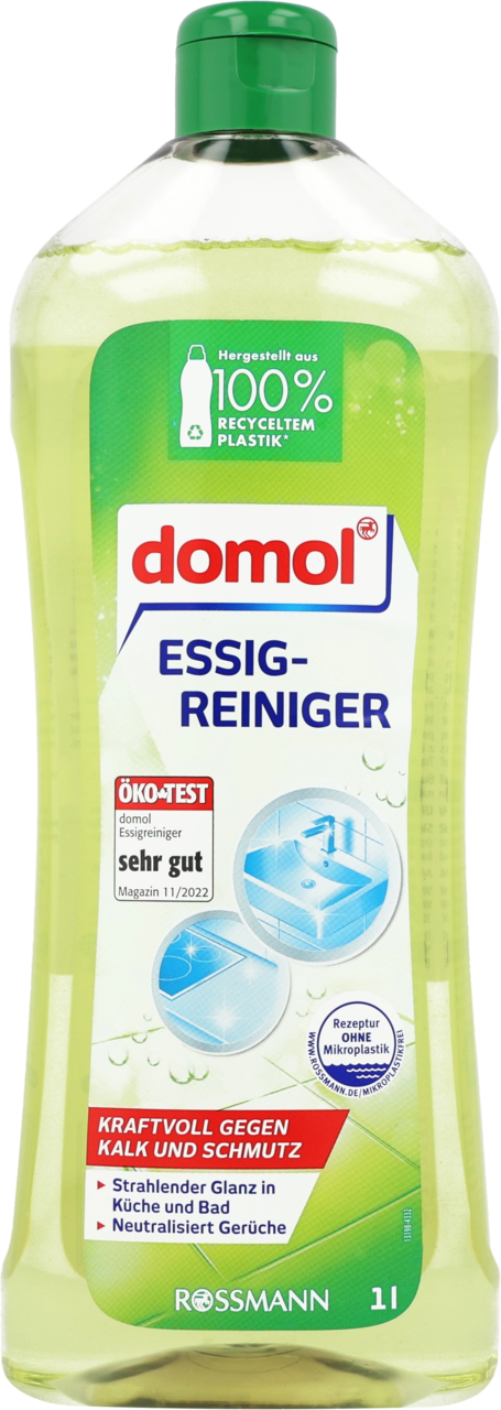 DOMOL, środek czyszczący z octem, uniwersalny, 1 l