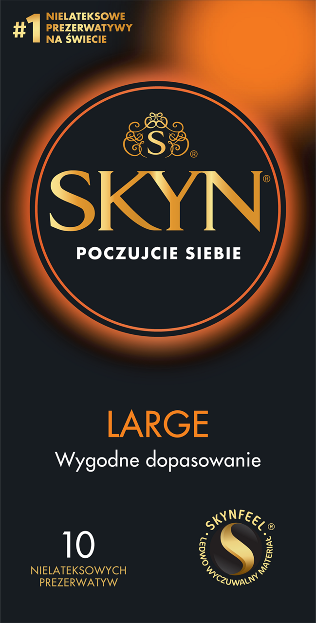 SKYN, Large , prezerwatywy, nielateksowe, 10 szt. | Drogeria Rossmann.pl