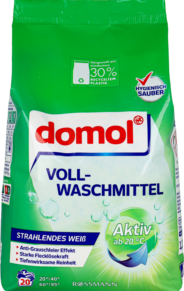 DOMOL, proszek do prania tkanin białych, 1,35 kg