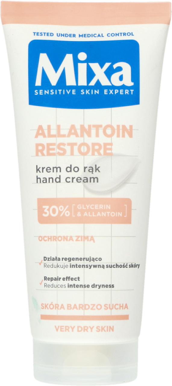 MIXA, Allantoin Restore, krem do rąk, skóra bardzo sucha, 100 ml