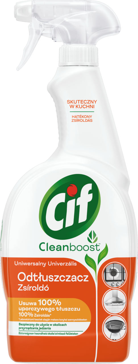 CIF, Power & Shine, spray do czyszczenia kuchni, 750 ml