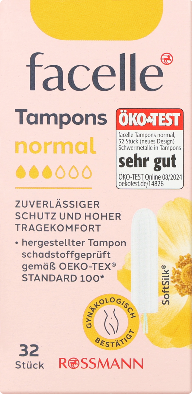 FACELLE, tampony higieniczne, Normal, 32 szt.