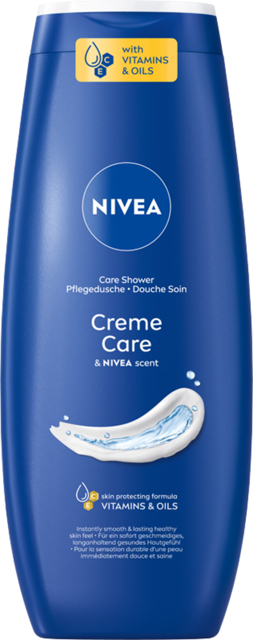NIVEA, Creme Care, żel pod prysznic, pielegnujący, kremowy, 500 ml