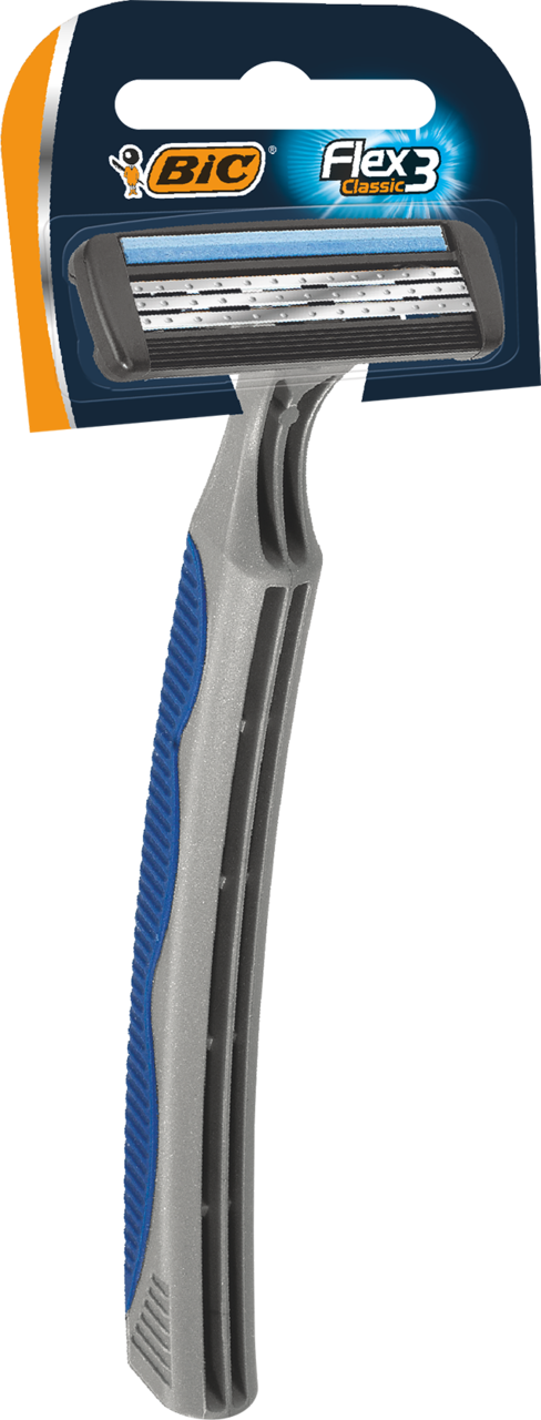 BIC, Flex 3 Classic, maszynka do golenia dla mężczyzn, 3 ostrzowa, 1 szt.