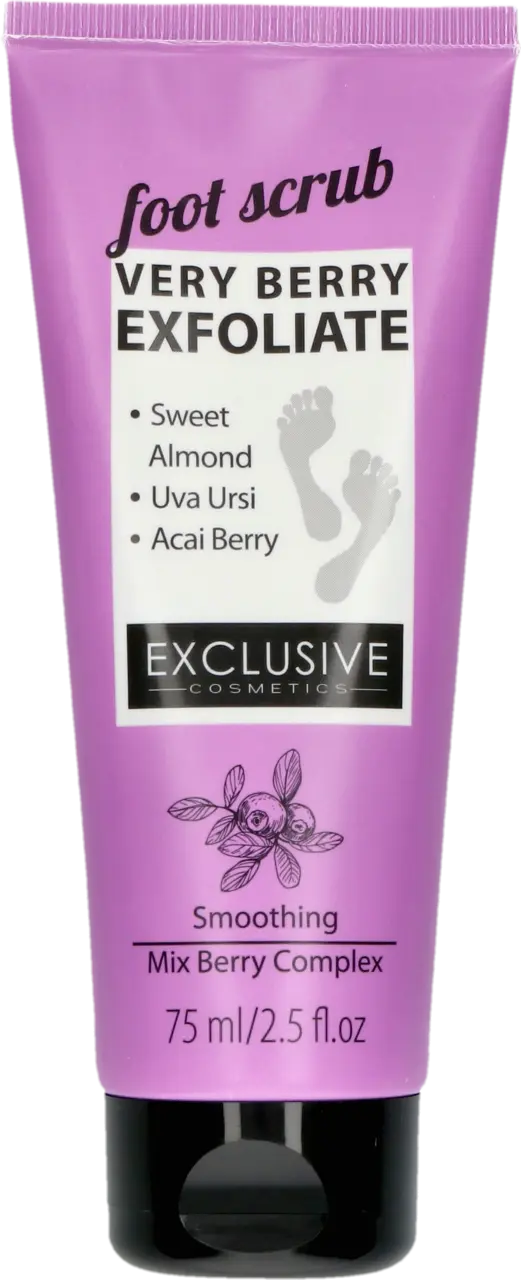 Stop Berry EXCLUSIVE COSMETICS, peeling do stóp, Verry Berry, z kompleksem jagód ...