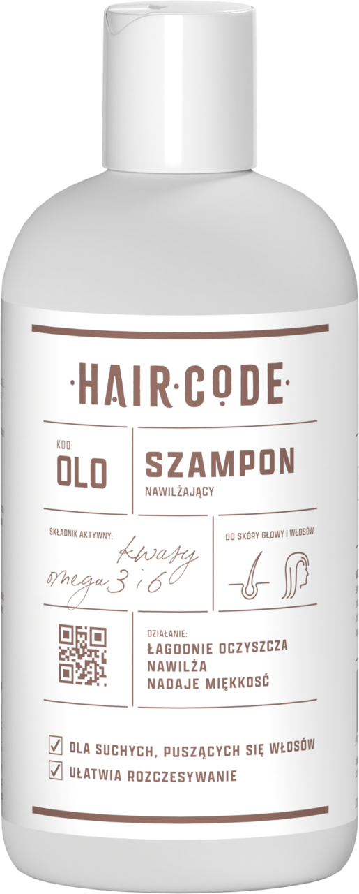 HAIR CODE, , szampon do włosów, nawilżający, 280 ml | Drogeria Rossmann.pl
