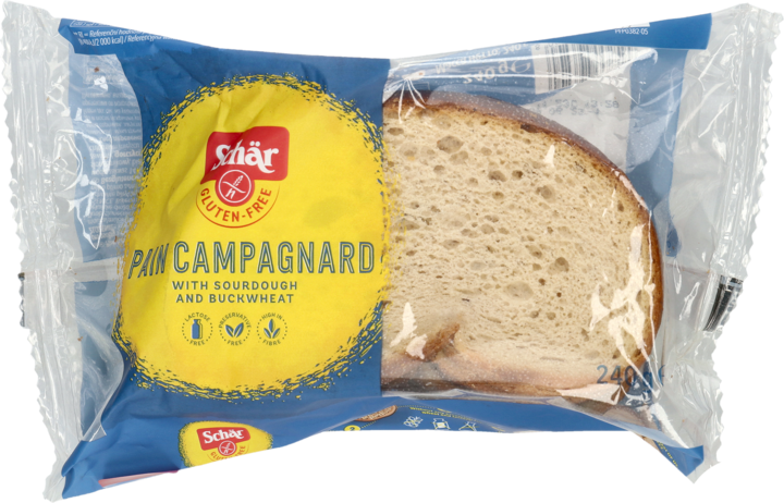 SCHÄR, Pain Campagnard, chleb wiejski, z kwasem i gryką, bezglutenowy, 240 g