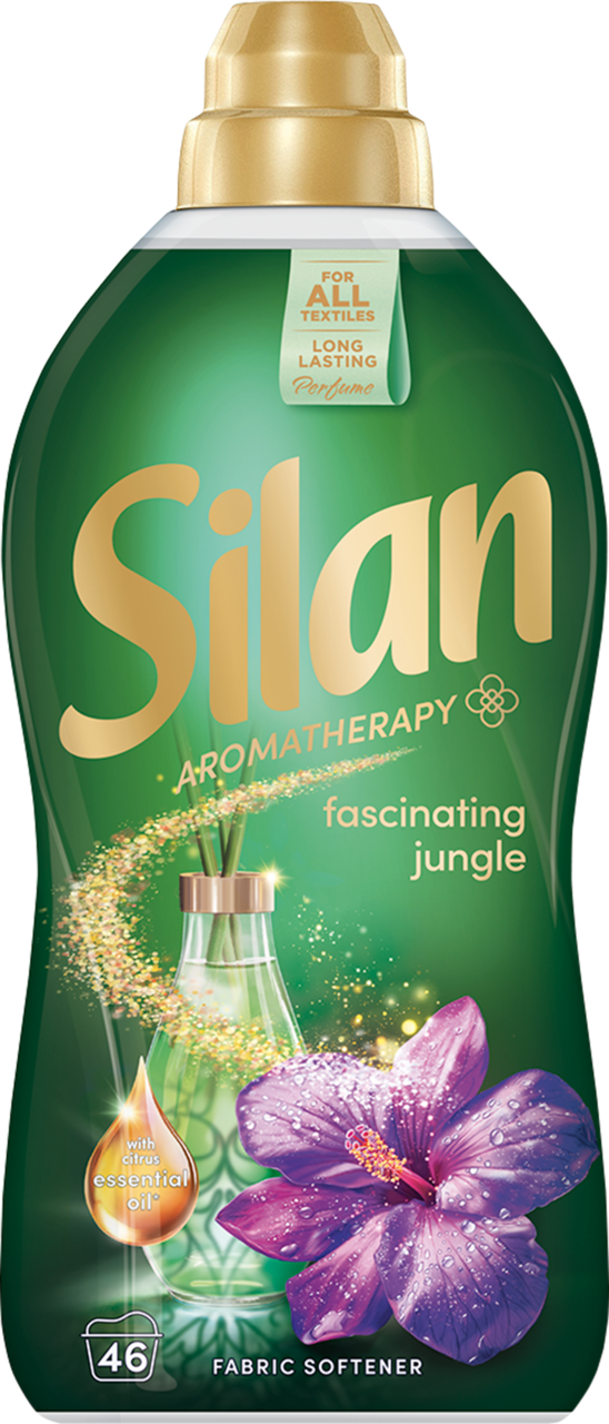 SILAN, Aromatherapy, płyn do płukania tkanin,  Fascinating Jungle,, 1 012 ml