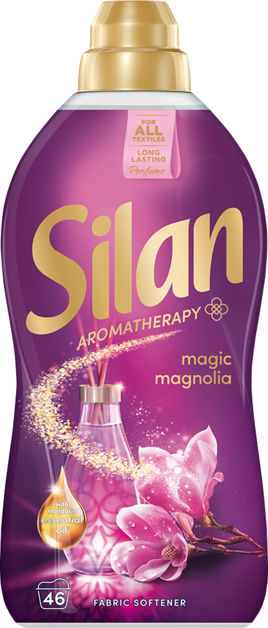 SILAN, Aromatherapy, płyn do płukania tkanin, Magnolia Magic, 1012 ml