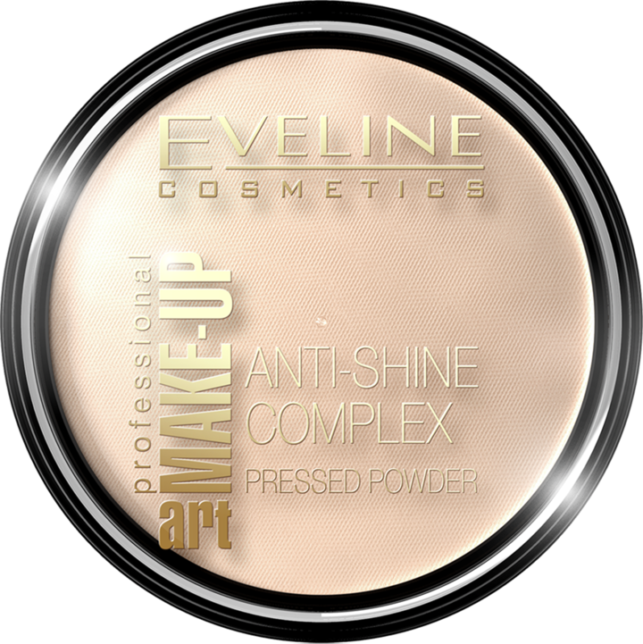 EVELINE COSMETICS, Art Professional Make-Up, puder do twarzy, mineralny, matujący, z jedwabiem, nr 32 Natural, 14 g