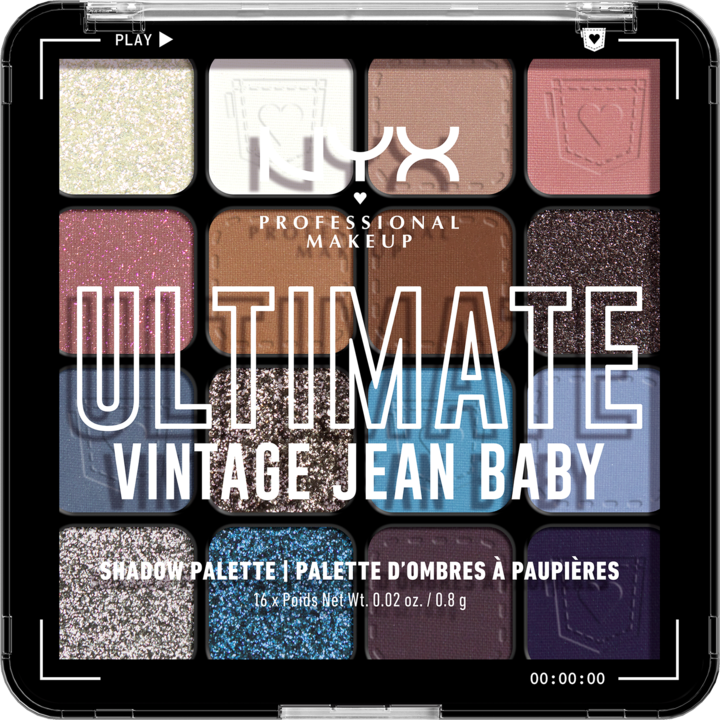 NYX Professional Makeup, Ultimate , paleta cieni do powiek, Vintage ...
