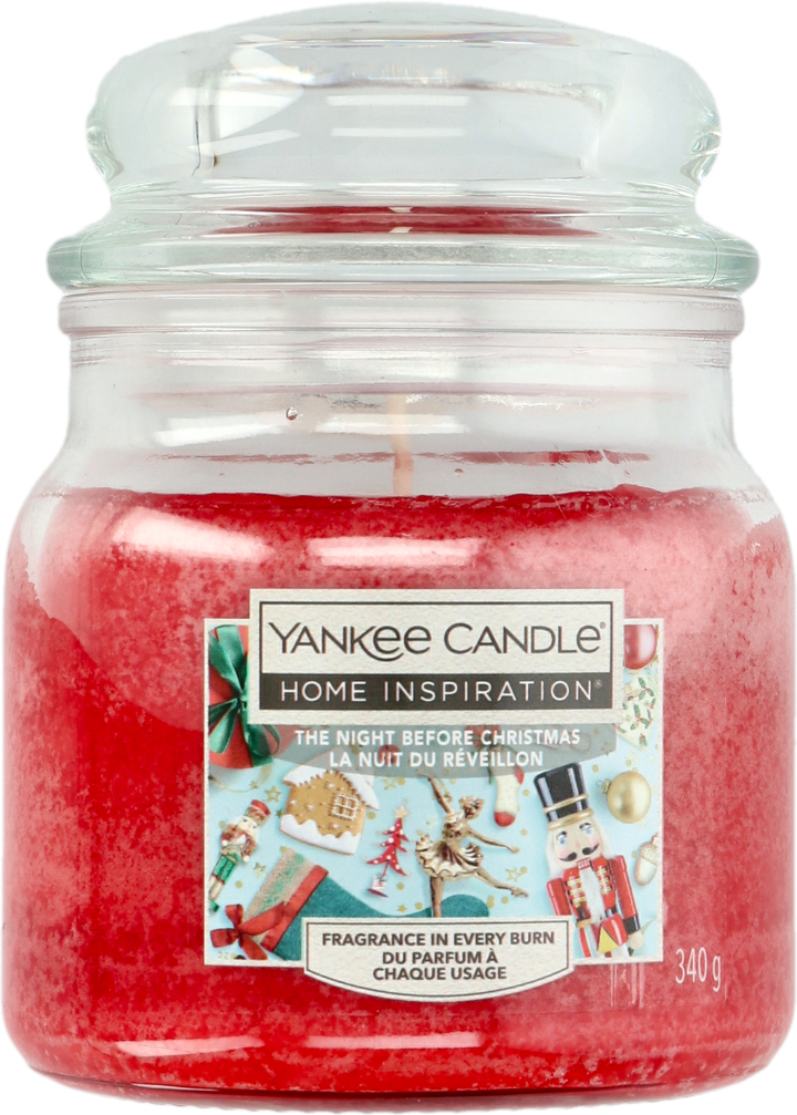 YANKEE CANDLE, , świece w szkle, The Night Before, średnia, 1 szt