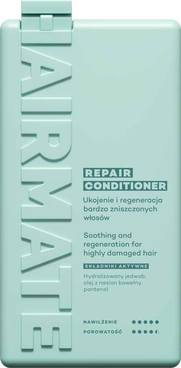 HAIRMATE, Repair, odżywka do włosów, regenerująca, 250 ml
