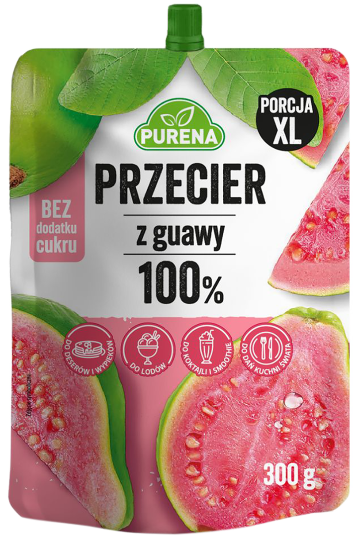PURENA, przecier z Guawy 100%, 300 g