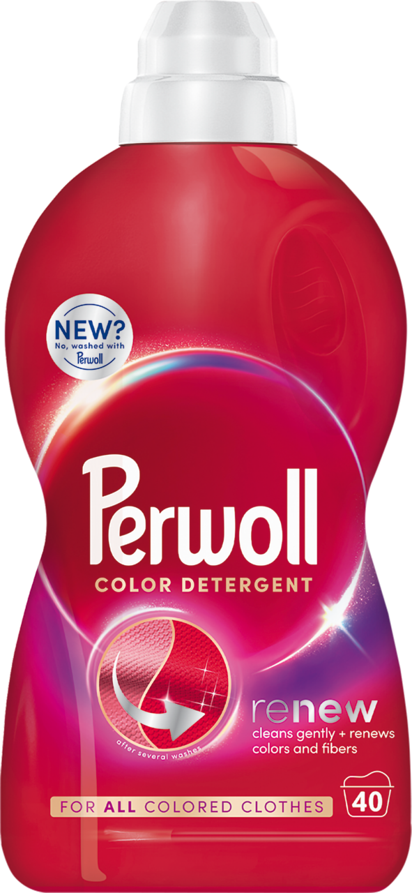 PERWOLL, Renew, płyn do prania tkanin kolorowych, 2 l