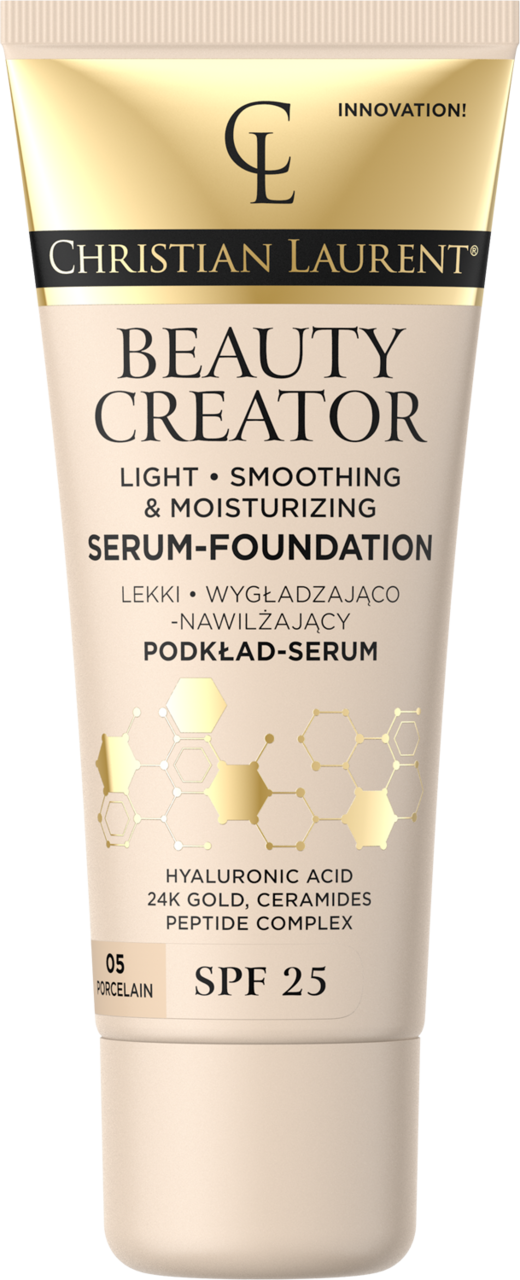 CHRISTIAN LAURENT, , podkład-serum, SPF 25, nr 05 Porcelain, 30 ml