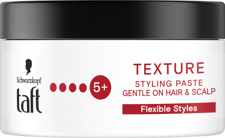 SCHWARZKOPF TAFT, Texture, pasta do włosów, mocna, poziom utrwalenia 5+, 100 ml