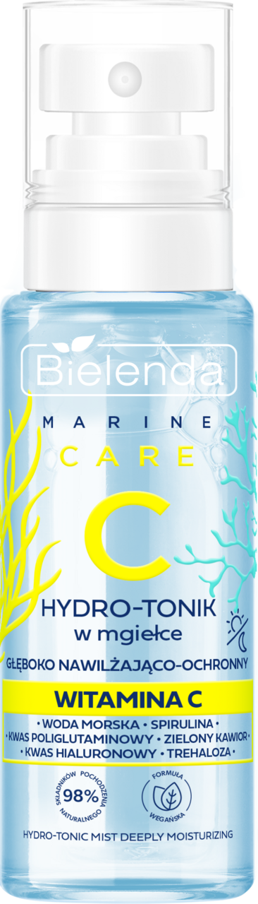 BIELENDA, Marine Care C , hydro-tonik do twarzy w mgiełce, głęboko ...