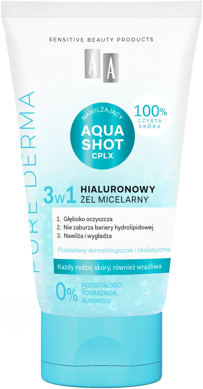Aa Pure Derma Gesichtspeeling 75 Ml - Reinigung Für Mischhaut & Fettige Haut, Mit Virginisa & Grüntee