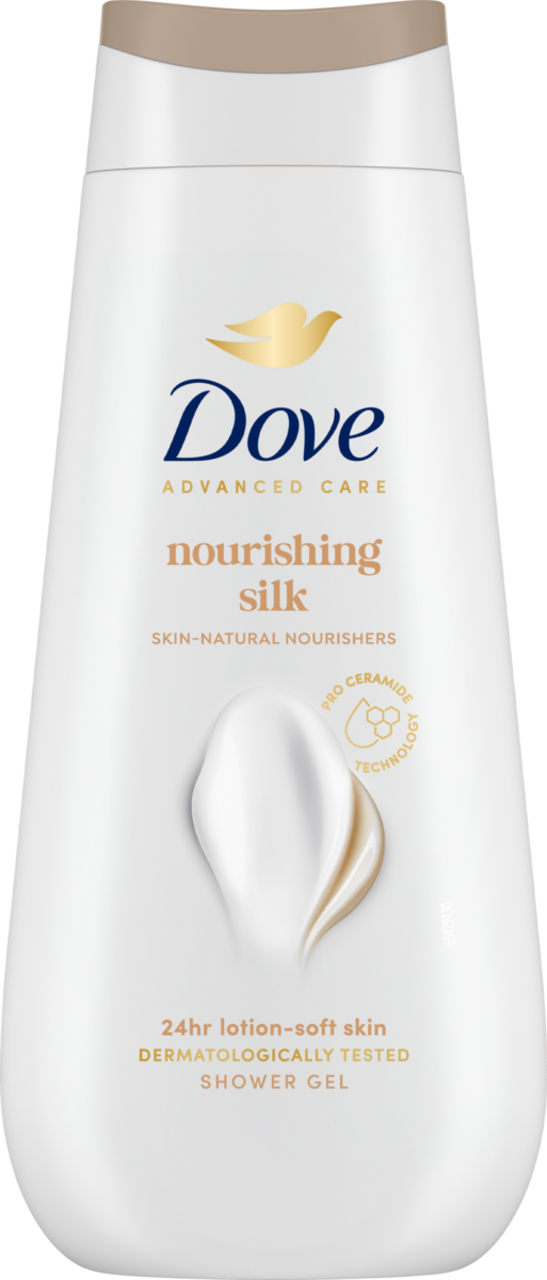 DOVE, Advanced Care Nourishing Silk, żel pod prysznic, 225 ml