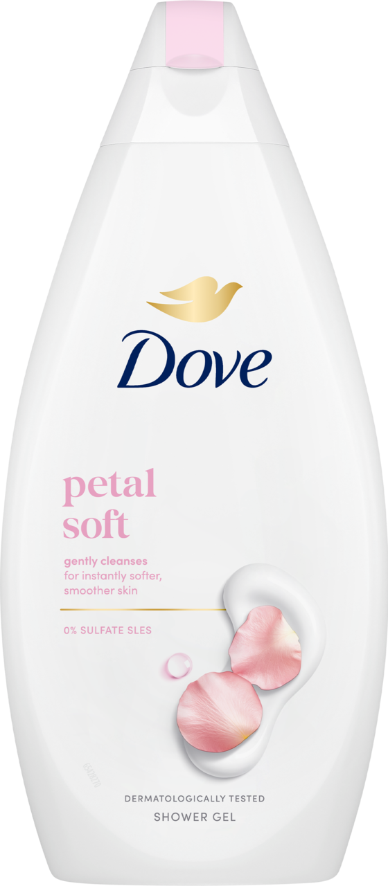 DOVE, Petal Soft, żel pod prysznic, 450 ml