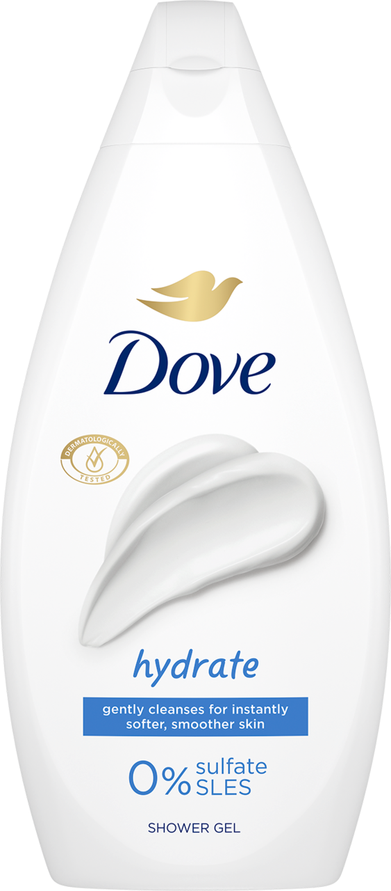 DOVE, Hydrate, żel pod prysznic, 450 ml