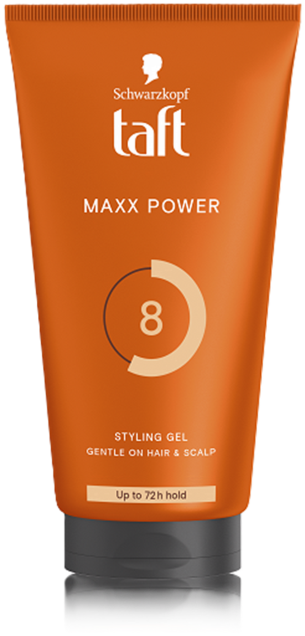 SCHWARZKOPF TAFT, MaXX Power, żel do włosów, poziom utrwalenia: 8/15, 150 ml