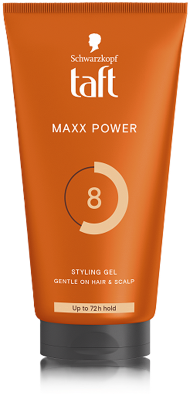 SCHWARZKOPF TAFT, MaXX Power, żel do włosów, poziom utrwalenia: 8/15, 150 ml