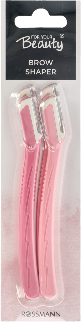 FOR YOUR BEAUTY, przyrząd do regulacji brwi, 4 szt.