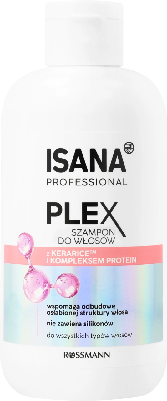 ISANA PROFESSIONAL, Plex, szampon do włosów, 250 ml