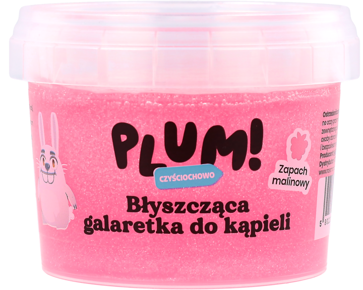 PLUM! CZYŚCIOCHOWO, galaretka do kąpieli, Owoce, różne rodzaje, 100 g