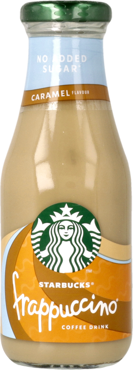 STARBUCKS, Frappuccino, mleczny napój kawowy o smaku karmelowym, 250 ml