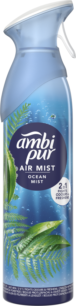 AMBI PUR, Air Mist, odświeżacz powietrza w sprayu Ocean Mist, 185 ml