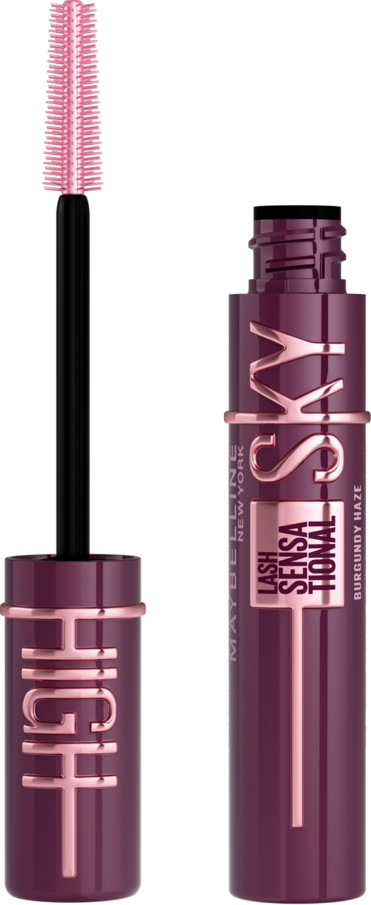 MAYBELLINE NEW YORK, Lash Sensational Sky High, tusz do rzęs, Burgundy, 7,2 ml