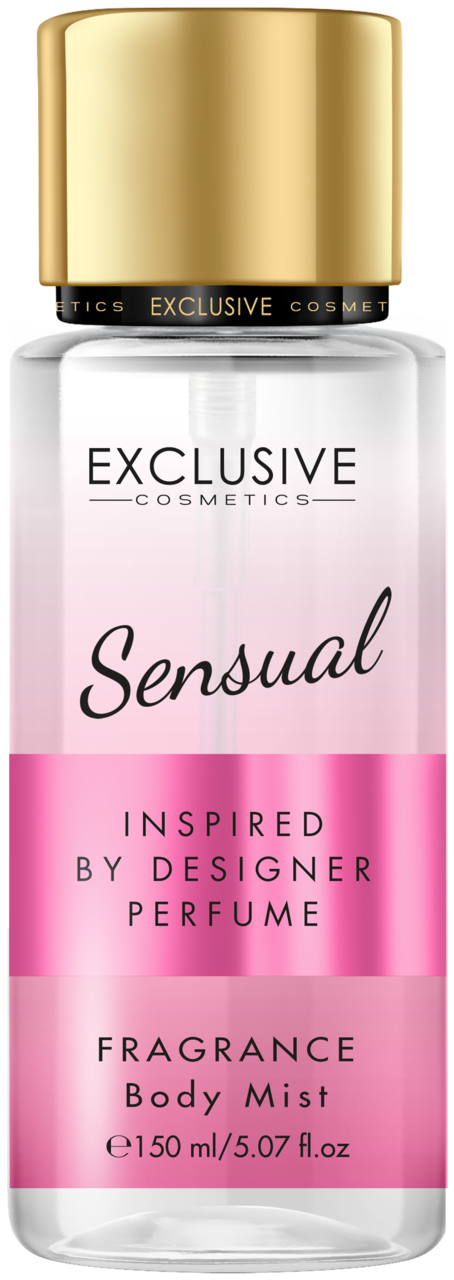 EXCLUSIVE COSMETICS, Sensual, mgiełka do ciała, zapachowa, 150 ml