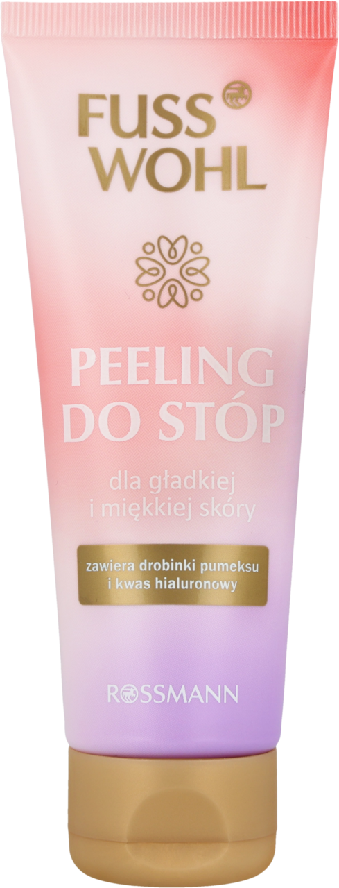 FUSSWOHL, peeling do stóp, Pumeks i Kwas Hialuronowy, 75 ml