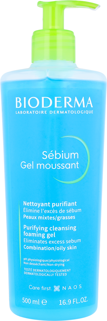 BIODERMA, Sébium , żel do mycia twarzy, oczyszczający, 500 ml ...