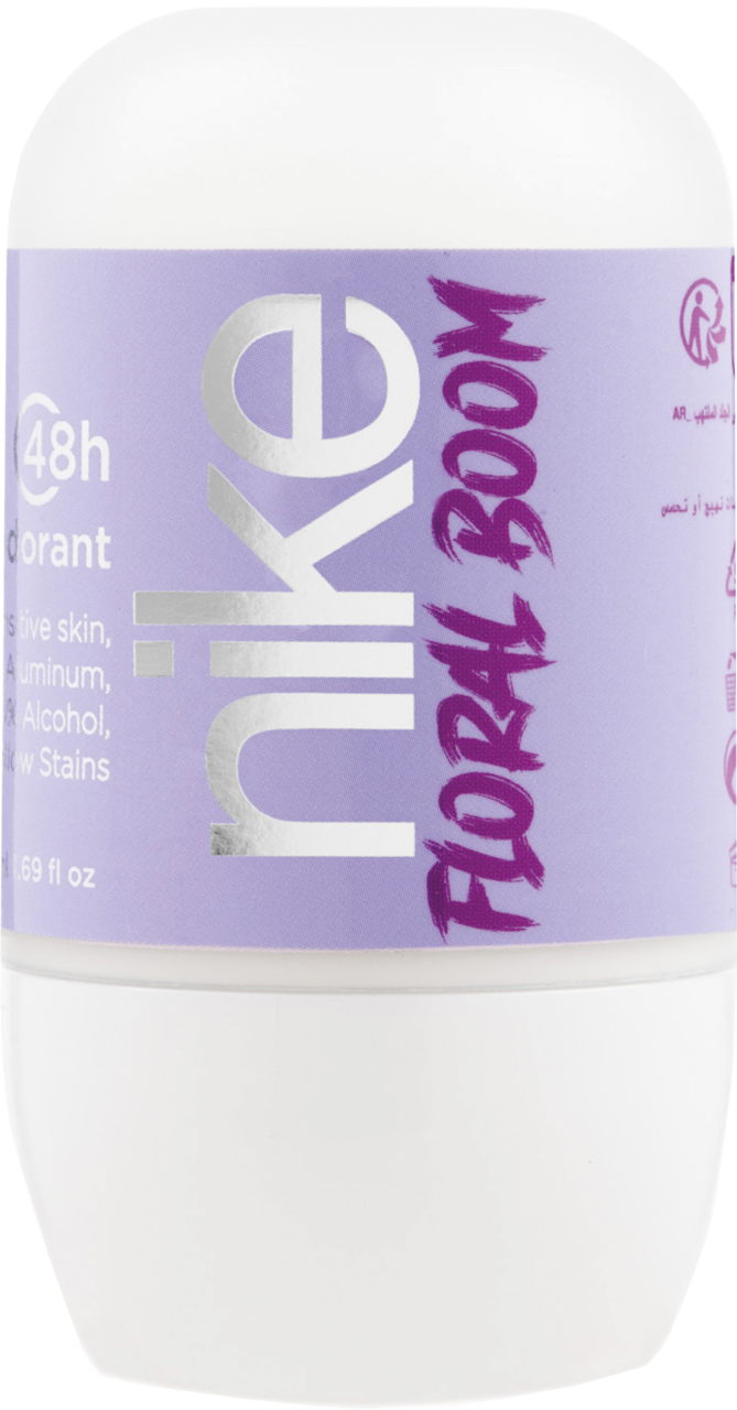 NIKE, Floral Boom, dezodorant w kulce, dla kobiet, 48h, 50 ml